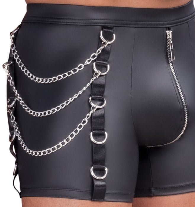 Чоловічі боксери з ланцюжками та блискавкою NEK Pants від Orion - Зображення 2