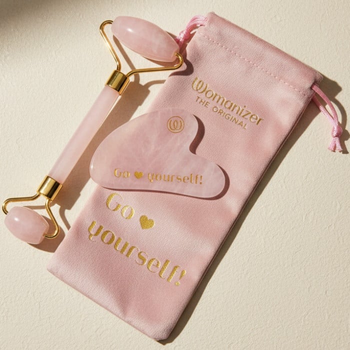 Набір гуаша ролер і скребок Womanizer Gua Sha Quartz Set - Зображення 6
