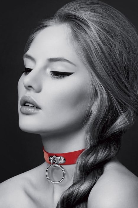 Чокер Bijoux Pour Toi With Rings (Red) - Зображення 4