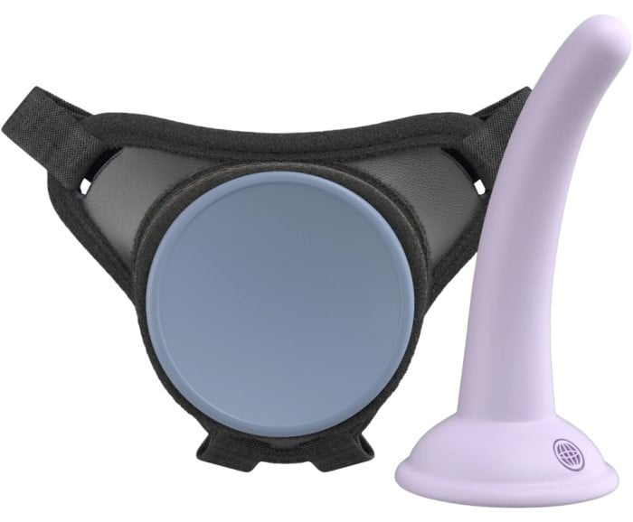 Жіночий страпон Pipedream Dillio Platinum Body Dock Pegging Kit - Зображення 2