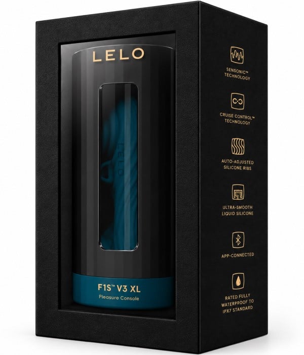 Мастурбатор з вібро Lelo F1S V3 XL (Teal) - Зображення 6