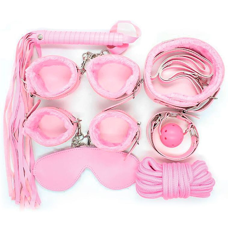 Бондажний набір Clara Morgane My First Fetish Kit (Pink) - Зображення 2