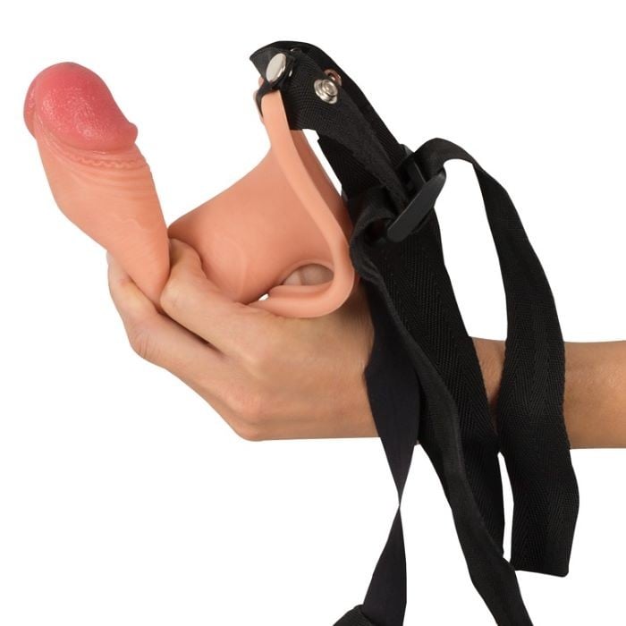 Порожнистий страпон фалопротез фаллопротез Orion Realistixxx Real Strap-on Sleeve - Зображення 4