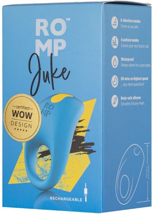 Эрекционное кольцо с вибрацией Romp Juke - Изображение 9