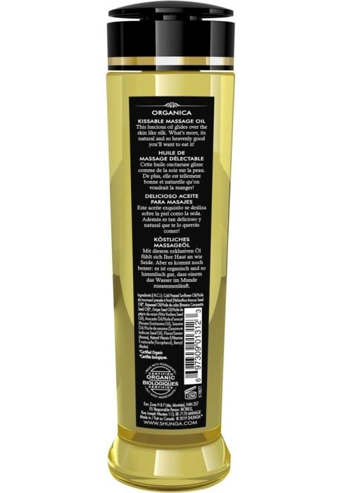 Органічне масажне масло мигдаль Shunga Organica Almond Sweetness, 240 мл - Зображення 3