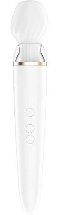 Вибромассажер Satisfyer Double Wand-er (White) - Изображение 4