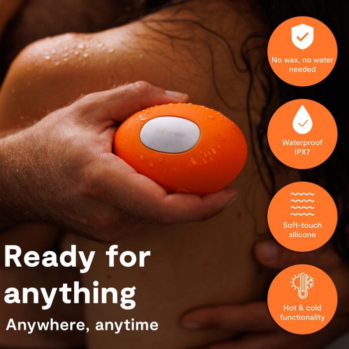 Вибратор для игр с температурой We-Vibe Temp (Tangerine) - Изображение 20