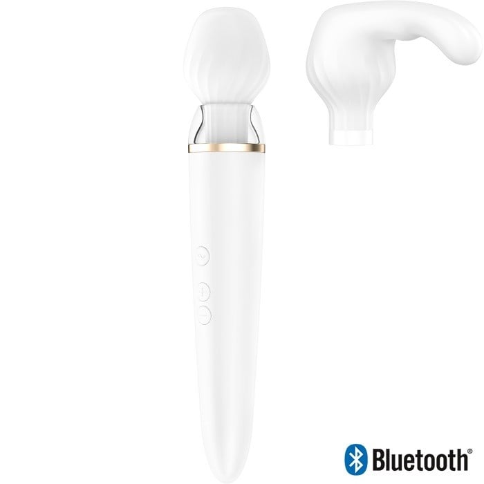 Вибромассажер Satisfyer Double Wand-er (White)