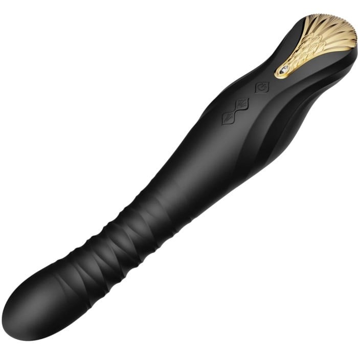 Вибратор с поступательными движениями Zalo King Thruster (Black) - Изображение 7