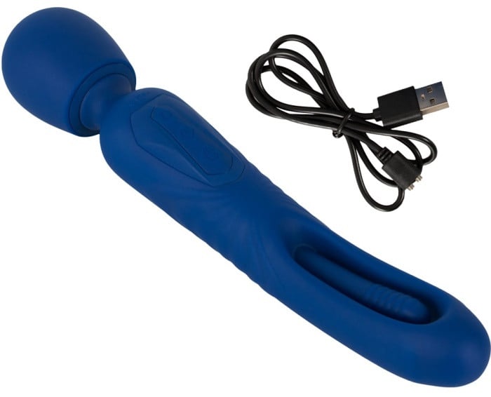 Вибромассажер 2 в 1 Wand with Flicking Tongue от Orion - Изображение 11