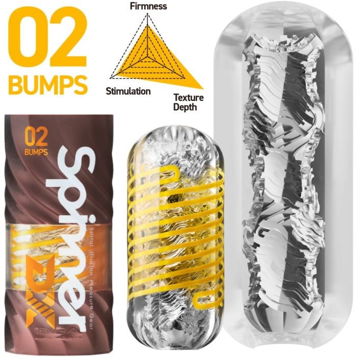 Мастурбатор Tenga Spinner DX Bumps - Изображение 9