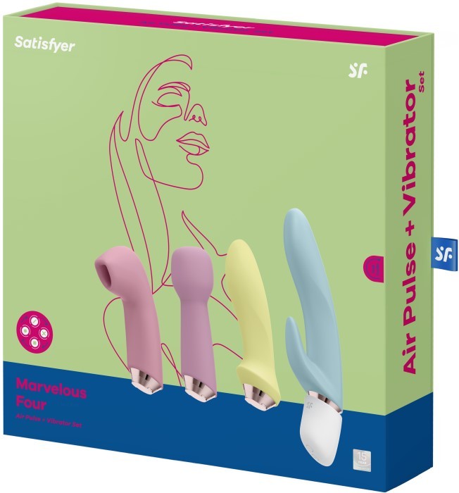 Набор интимных игрушек Satisfyer Marvelous Four - Изображение 8