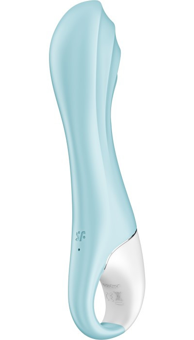 Вибратор с функцией расширения Satisfyer Air Pump Vibrator 5+ (Blue) - Изображение 5