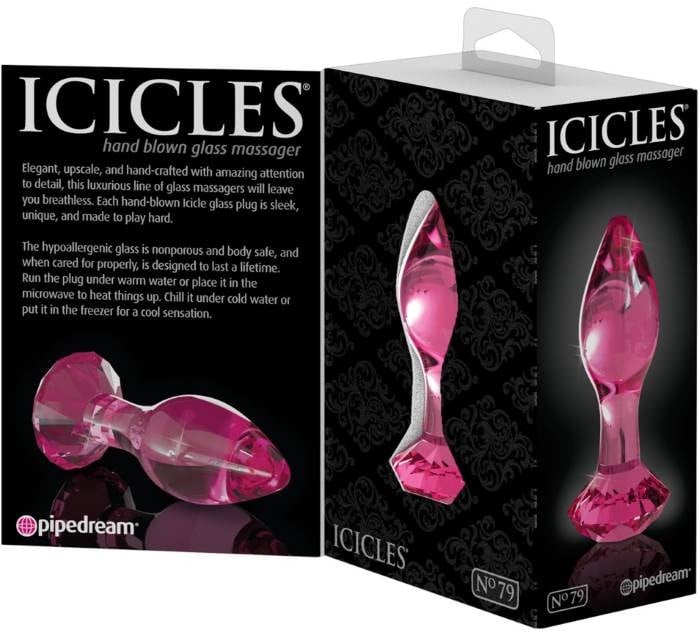 Анальна пробка Icicles No. 79 від Pipedream - Зображення 5