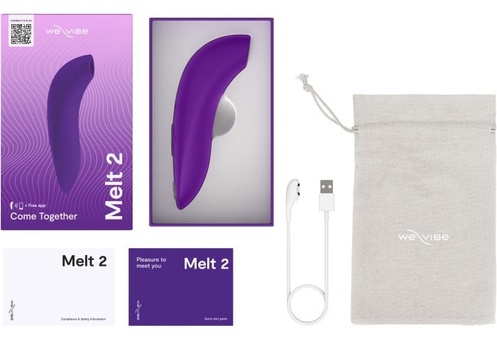 Вакуумний стимулятор We-Vibe Melt 2 (Purple) - Зображення 12
