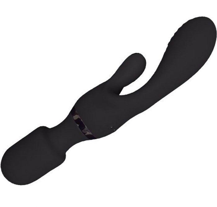 Вібратор кролик Clara Morgane Wonder Rabbit (Black) - Зображення 2
