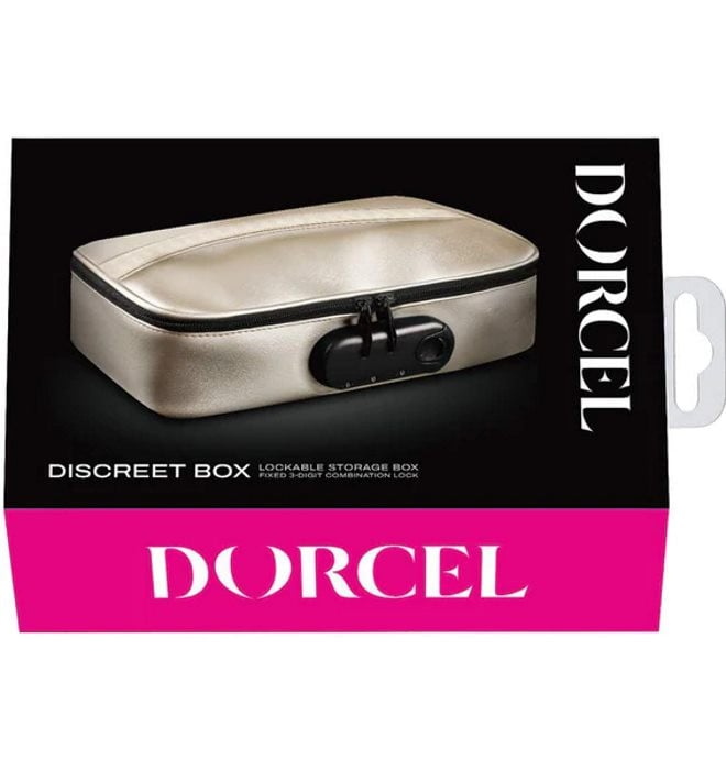 Кейс для хранения игрушек Dorcel Discreet Box Luxury (Gold) - Изображение 12