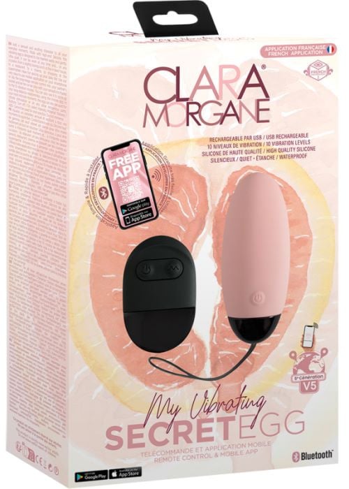 Виброяйцо Clara Morgane Secret Egg (Pink) - Изображение 4