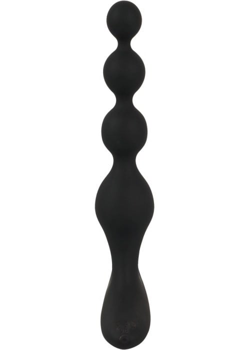 Анальний ланцюжок з вібрацією Black Velvets Rechargeable Anal Beads від Orion - Зображення 4