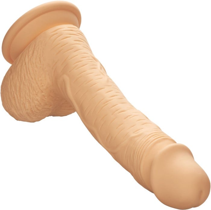Фалоімітатор CalExotics Dual Density Silicone Studs 16 см (Flesh) - Зображення 5