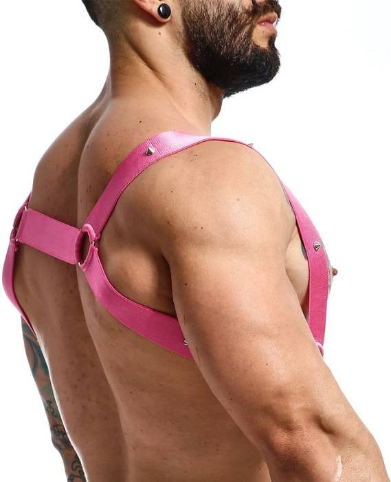 Чоловіча портупея Mob Dngeon Straight Back Harness (Pink) - Зображення 3