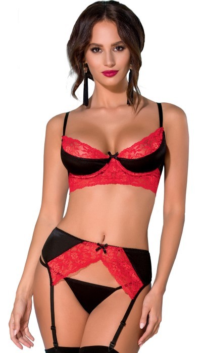 Страпон с вибро Fetish Tentation Vibrating Strap-On (Red)
