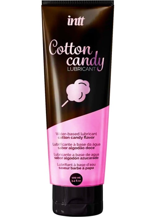 Лубрикант со вкусом сладкой ваты Intt Cotton Candy, 100 мл - Изображение 2