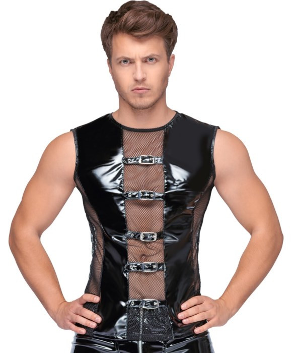 Мужская виниловая рубашка Black Level Vinyl Shirt
