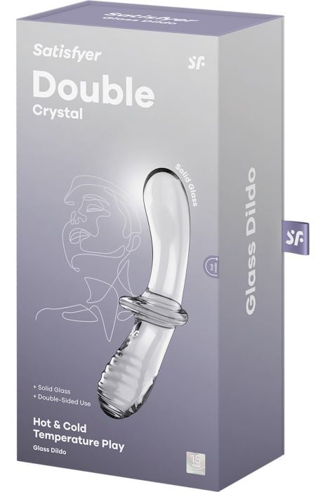 Фаллоимитатор Satisfyer Double Crystal (Transparent) - Изображение 5