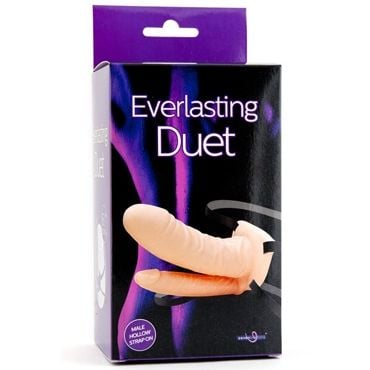 Анально-вагинальный страпон Everlasting Duet от Seven Creations - Изображение 3