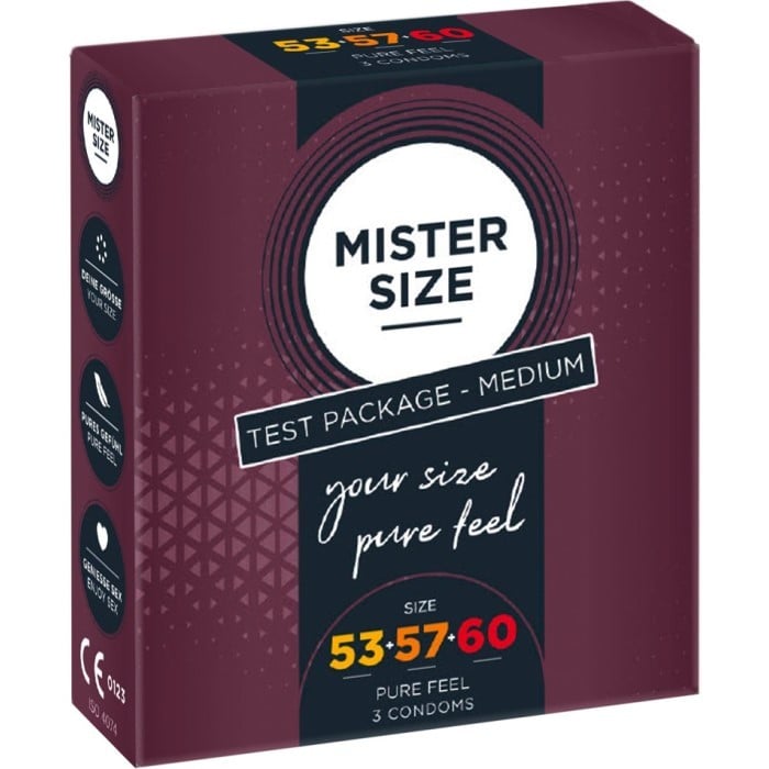 Mister Size Test Package (53-57-60) mm, 3 шт