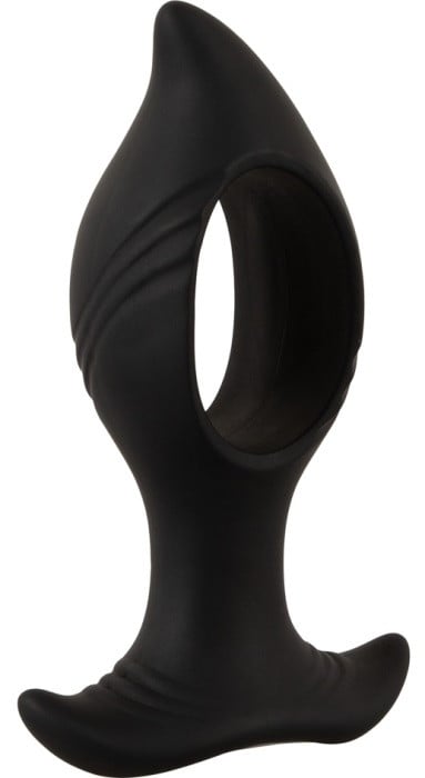 Анальная пробка с вибро и пультом Anos Butt Plug with a Hole - Изображение 4
