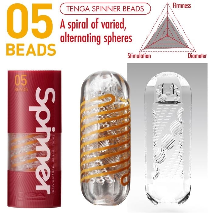 Мастурбатор Tenga Spinner Beads - Зображення 3