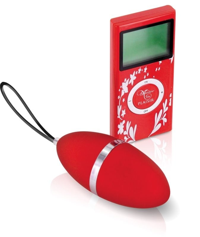 Віброяйце Secret Intime Love Egg Red від Plaisirs Secrets