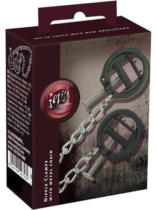 Утяжеленные зубчатые зажимы для сосков Nipple Clamps от Orion - Изображение 4