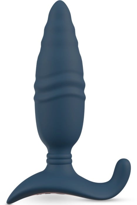 Анальная пробка с вибро и поступательными движениями Anos Thrusting Butt Plug - Изображение 4