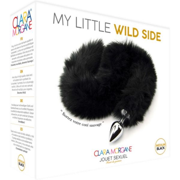 Анальна пробка з хвостом My Little Wild Side Medium від Clara Morgane - Зображення 3