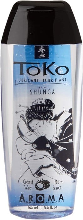 Лубрикант со вкусом кокоса Shunga Toko Aroma Coconut 165 мл на водной основе - Изображение 2