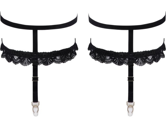 Підв'язки Cottelli Accessoires Suspender Garters - Зображення 5