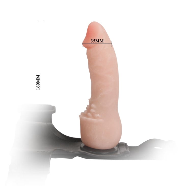 Женский страпон Ultra Cyberskin Penis от Baile - Изображение 5