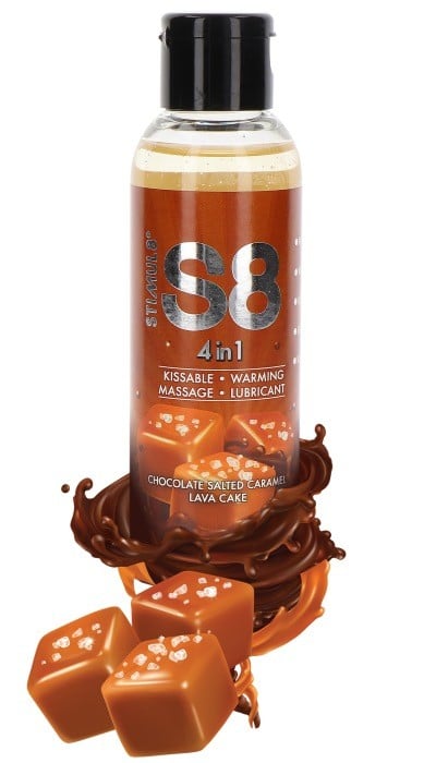 Лубрикант со вкусом шоколада 4-in-1 Chocolate Salted Caramel Lava Cake, 125 мл от Stimul8 - Изображение 2