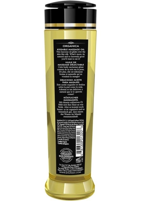Органическое массажное масло кленовый сироп Shunga Organica Maple Delight, 240 мл - Изображение 3