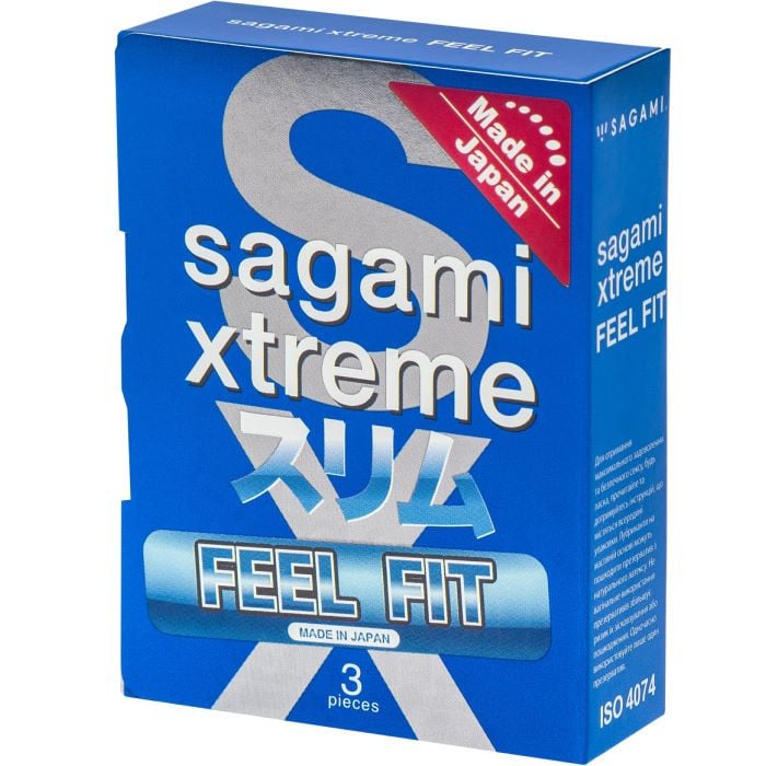 Sagami Xtreme Feel Fit, 3 шт