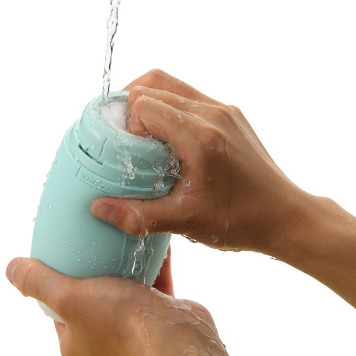 Мастурбатор Tenga Puffy (Mint Green) - Зображення 11
