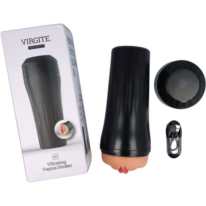 Мастурбатор з вібрацією Virgite M2 - Зображення 6