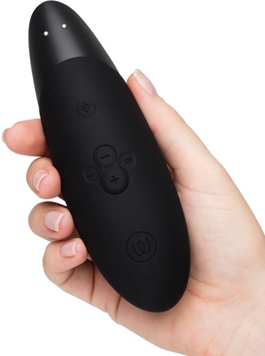 Вакуумный стимулятор с вибрацией Womanizer Enhance (Black) - Изображение 9