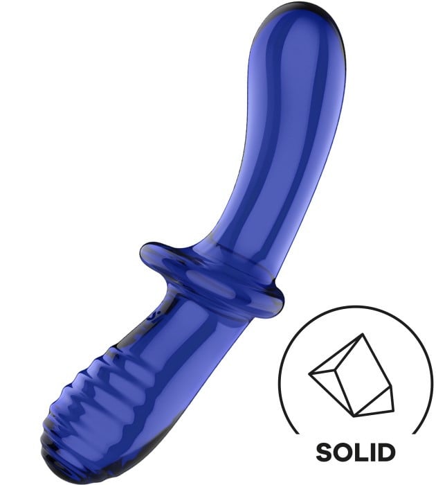 Фаллоимитатор Satisfyer Double Crystal (Blue) - Изображение 2