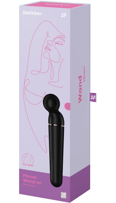 Вибромассажер Satisfyer Planet Wand-er (Black) - Изображение 7