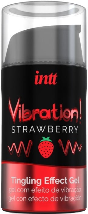 Жидкий вибратор Intt Vibration Strawberry - Изображение 2