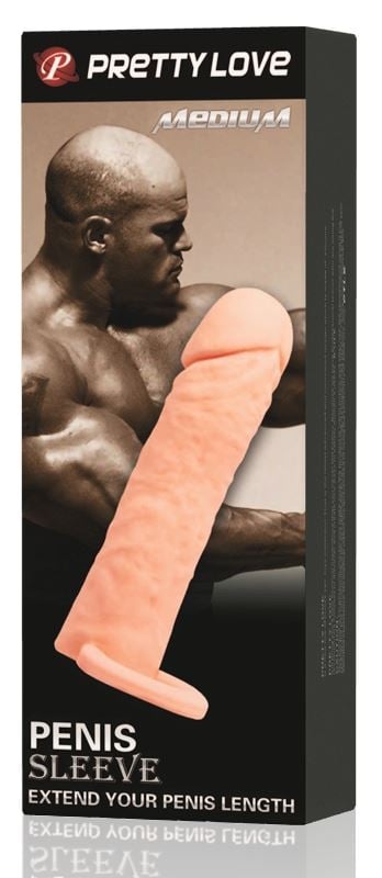 Насадка на пенис Pretty Love Penis Medium Sleeve - Изображение 3